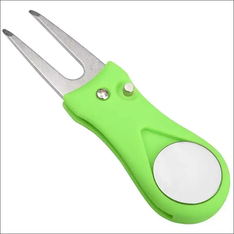 1 pcs golf divot tool repair switchblade tool pitch groove cleaner