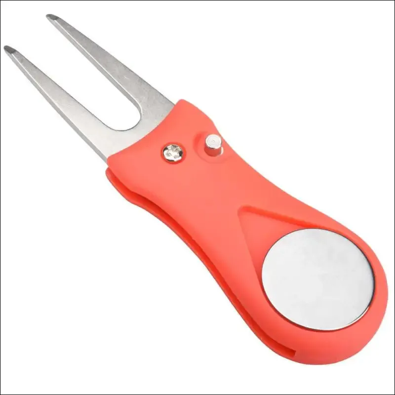1 pcs golf divot tool repair switchblade tool pitch groove cleaner