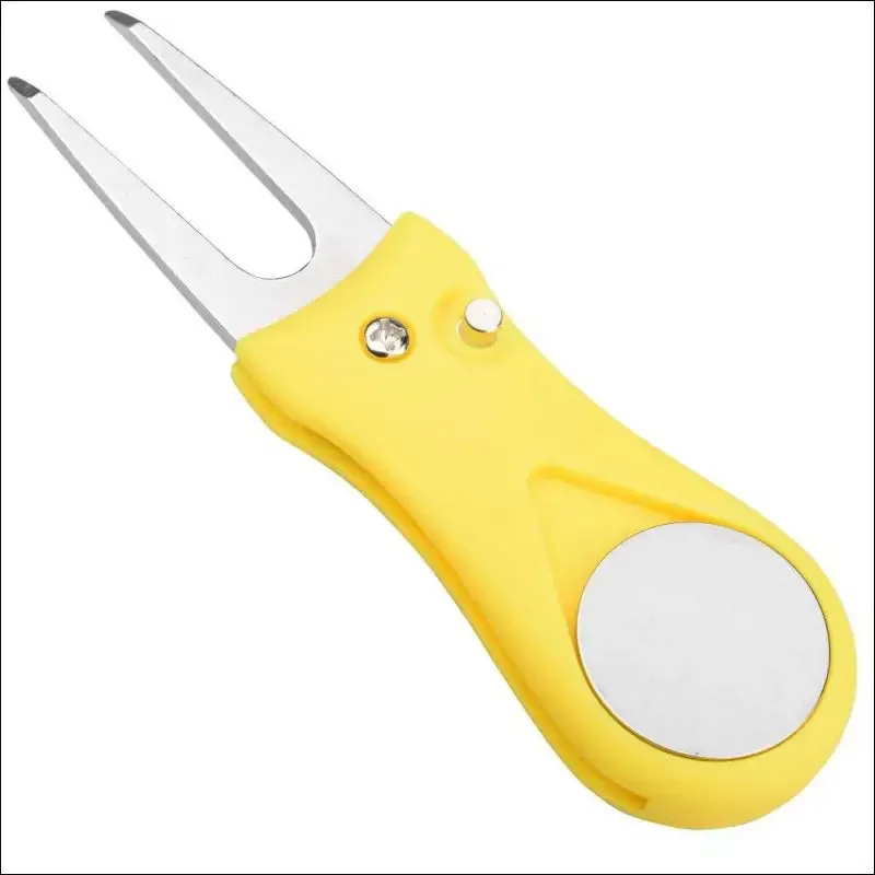 1 pcs golf divot tool repair switchblade tool pitch groove cleaner