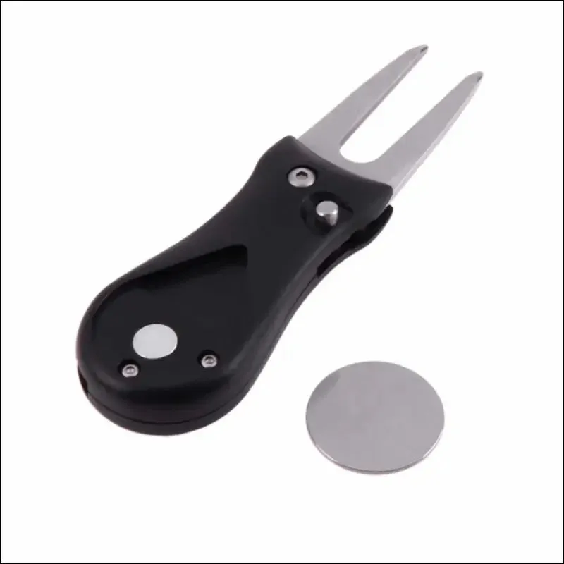1 pcs golf divot tool repair switchblade tool pitch groove cleaner