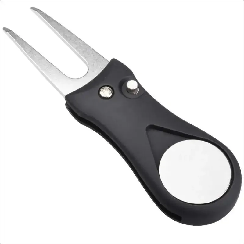 1 pcs golf divot tool repair switchblade tool pitch groove cleaner