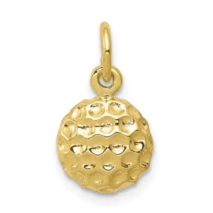 10K Golf Ball Charm