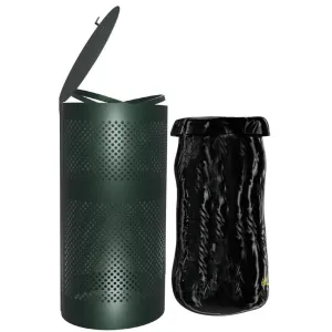 11.5 Gallon Stainless Steel Outdoor Trash Can