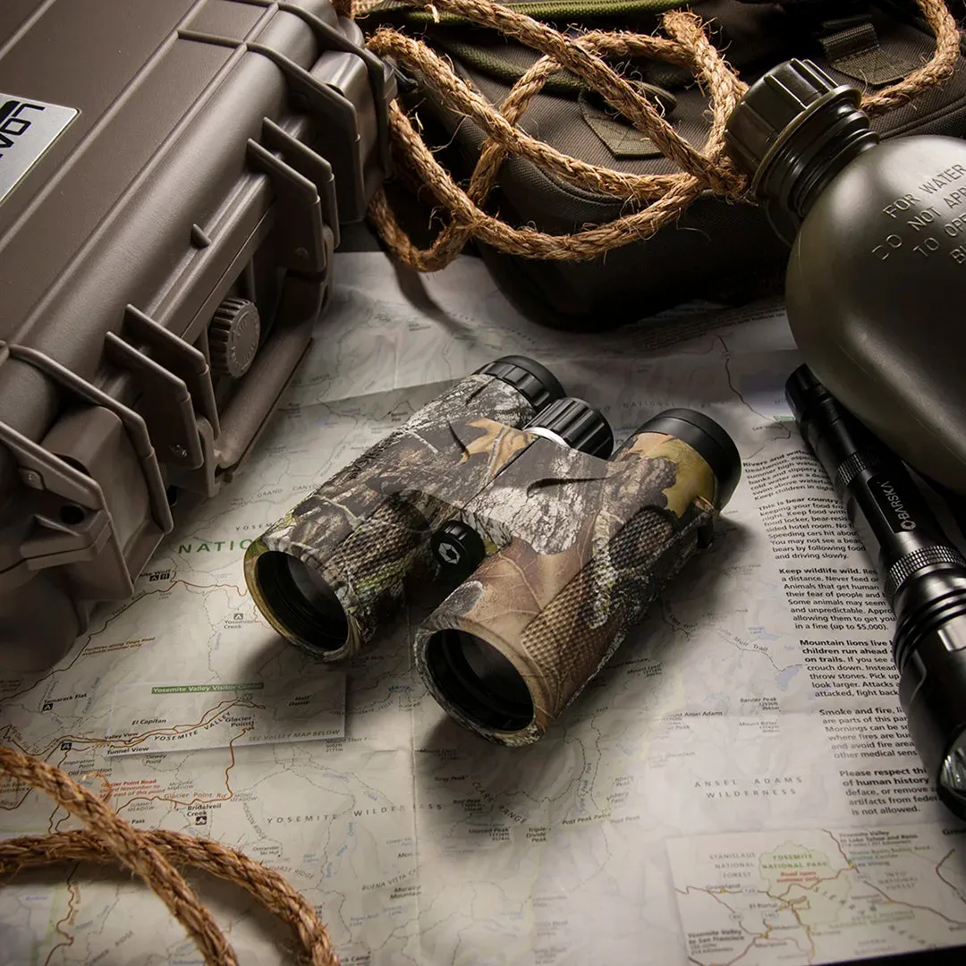 12x42mm Blackhawk Waterproof Binoculars, Mossy Oak® Break-Up® Camo | AB11848