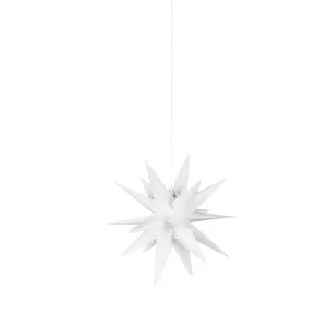 13.75"D LED Collapsible Hanging Star Outdoor Lantern,2la1807