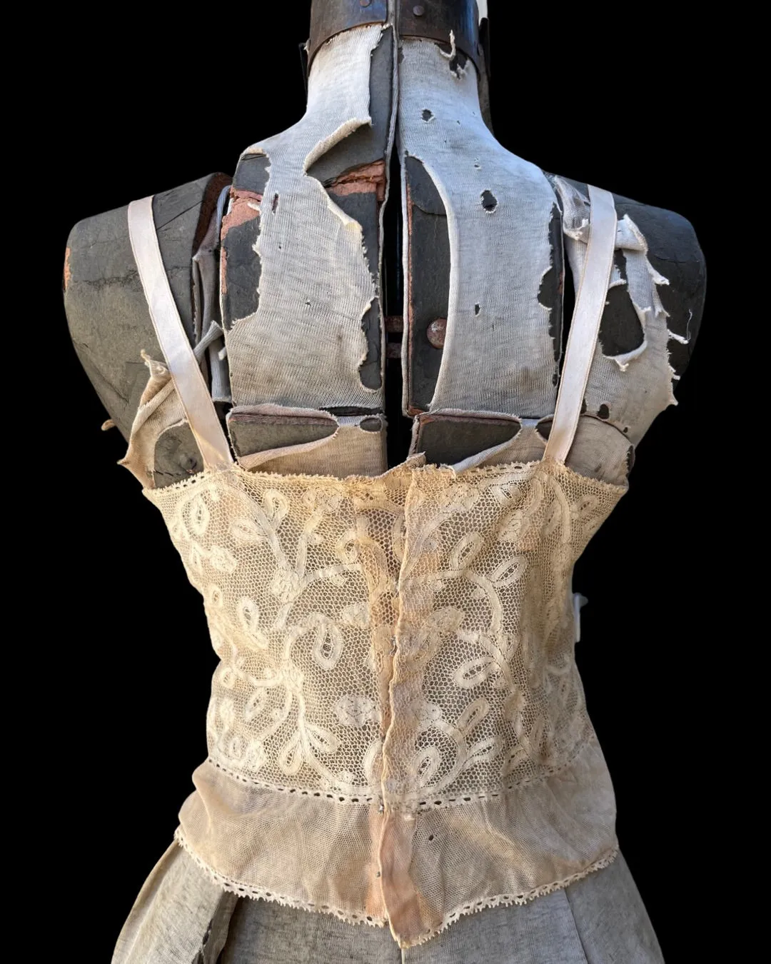 1920s Ecru Lace Camisole