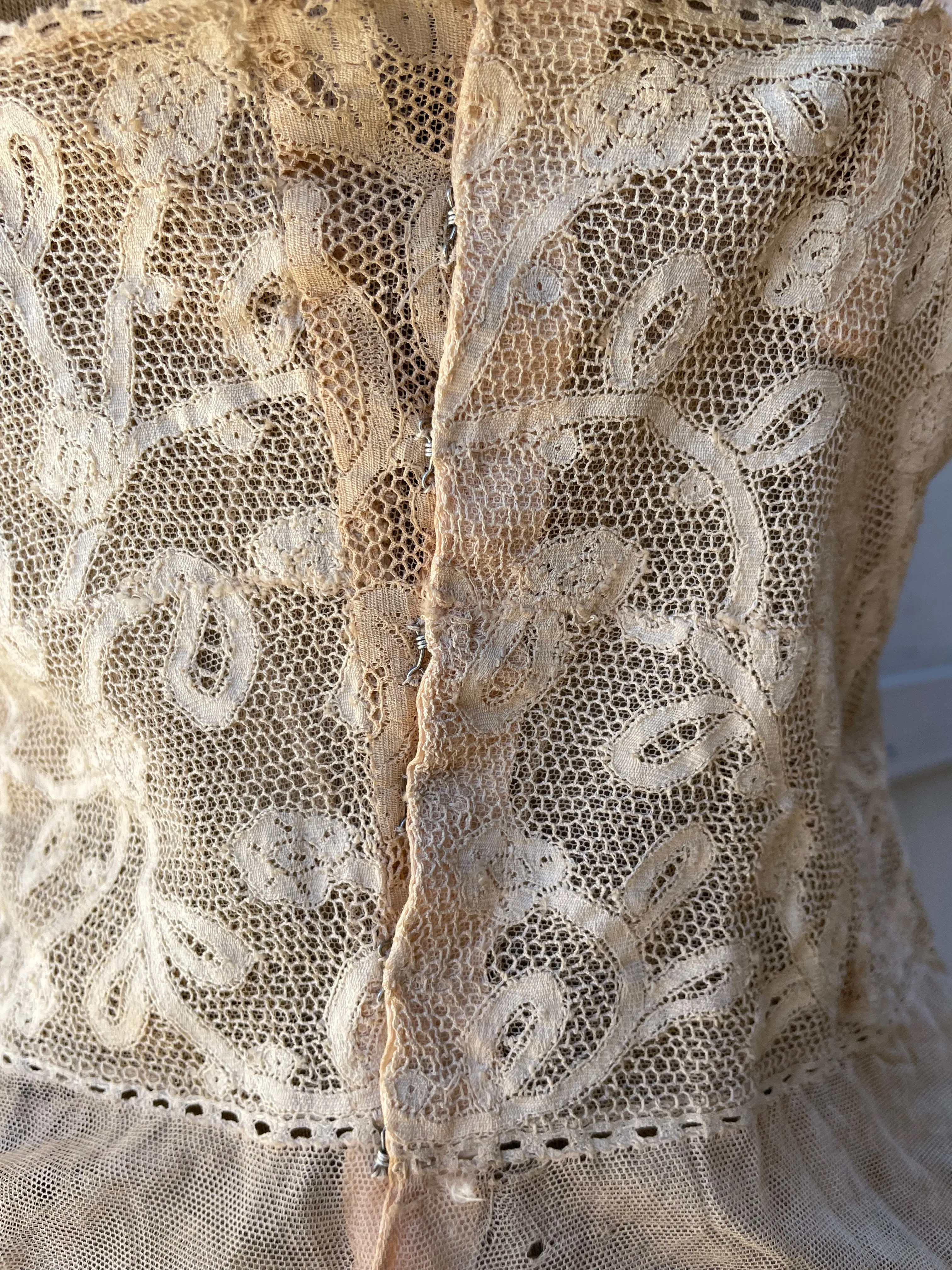 1920s Ecru Lace Camisole