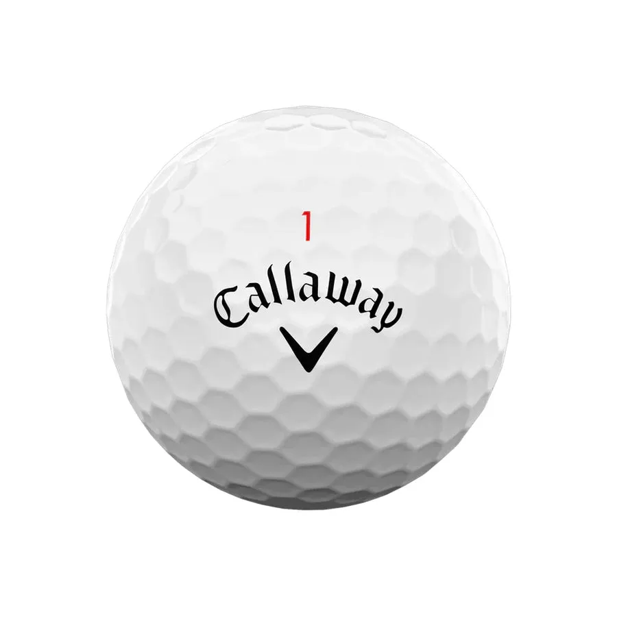 2 Dozen Callaway Chrome Soft X New Golf Balls - Logo Overun
