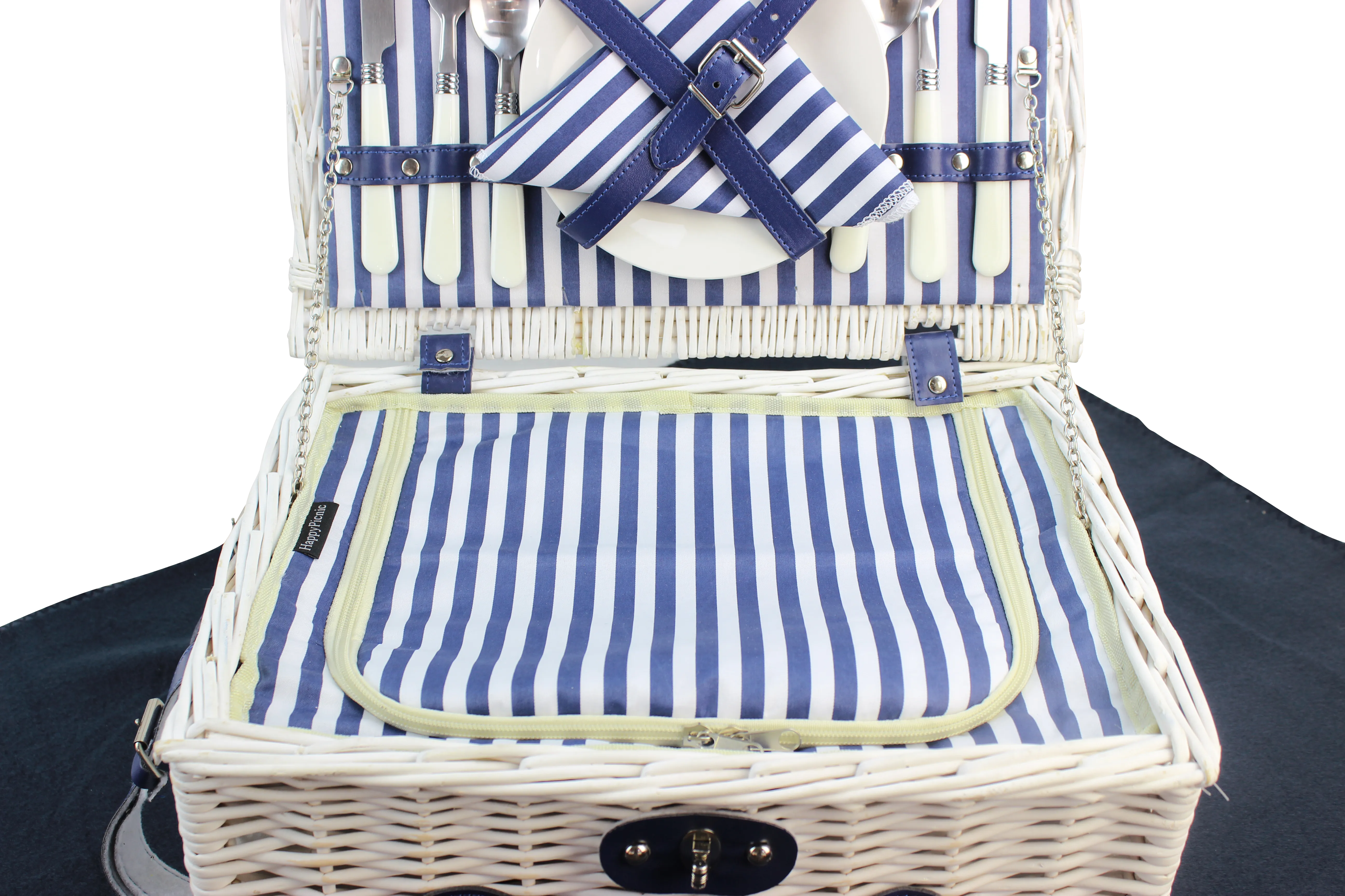 2 Person Picnic Basket White