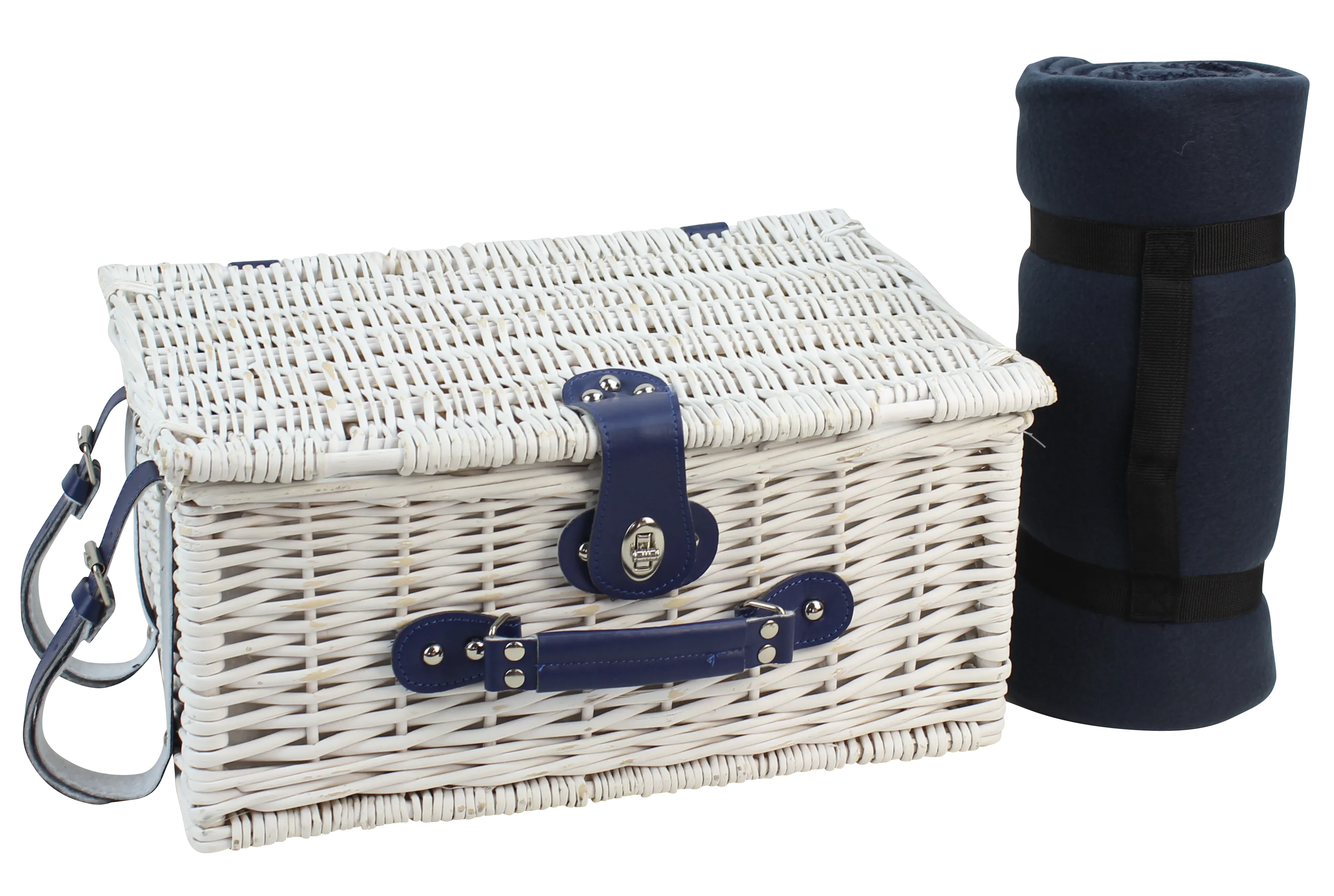 2 Person Picnic Basket White