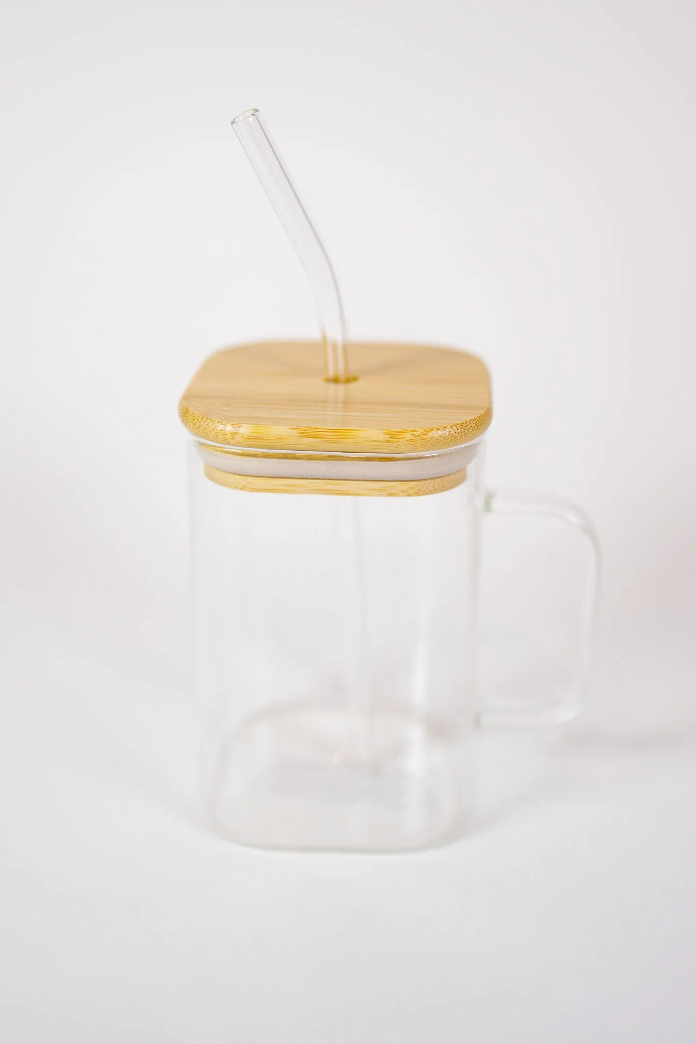 20oz Square Glass Cup