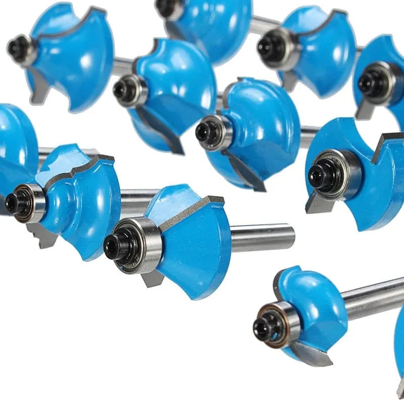 35 piece  Shank Router Bit Set With Case