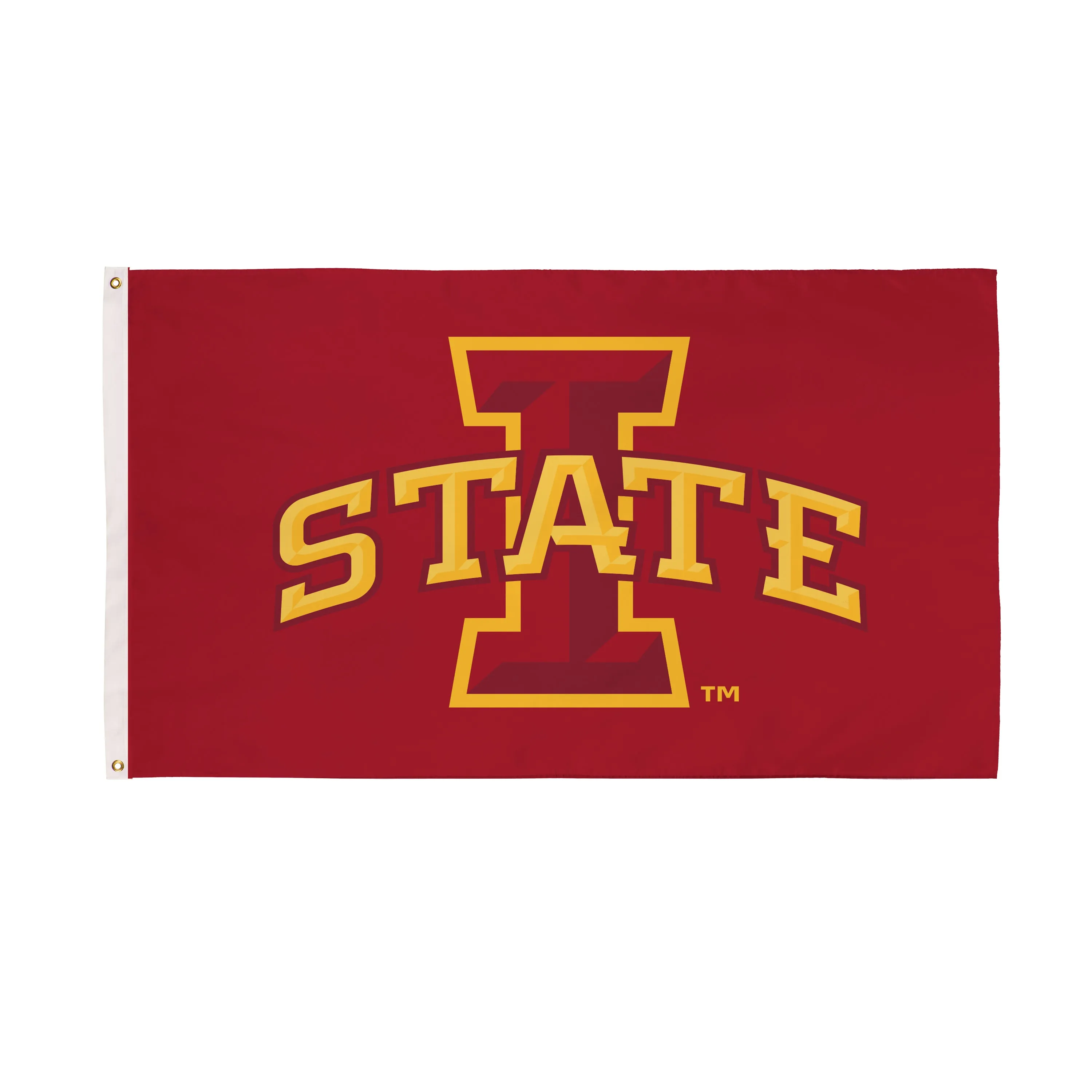 3'x5' Single Sided Flag w/ 2 Grommets, Iowa State University,17962