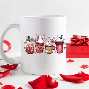 4 mugs | Valentines Mugs-11oz Coffee Mug | Gifts | SEC Apparel