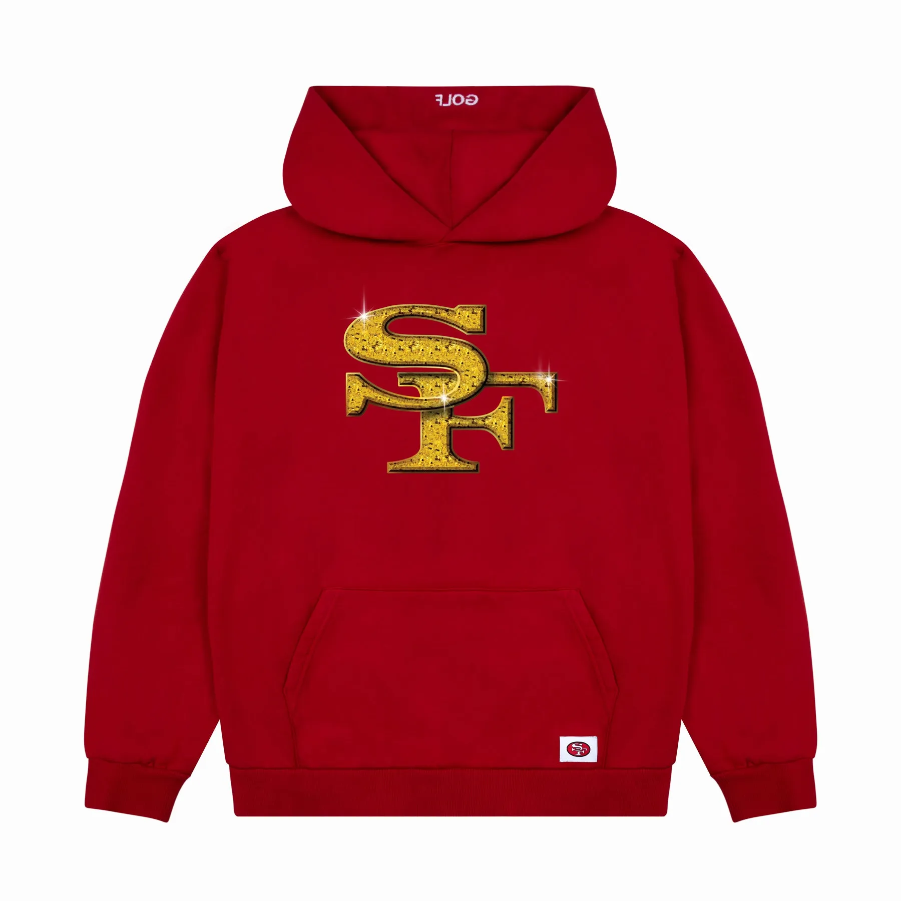 49ERS CUTOUT HOODIE by GOLF WANG