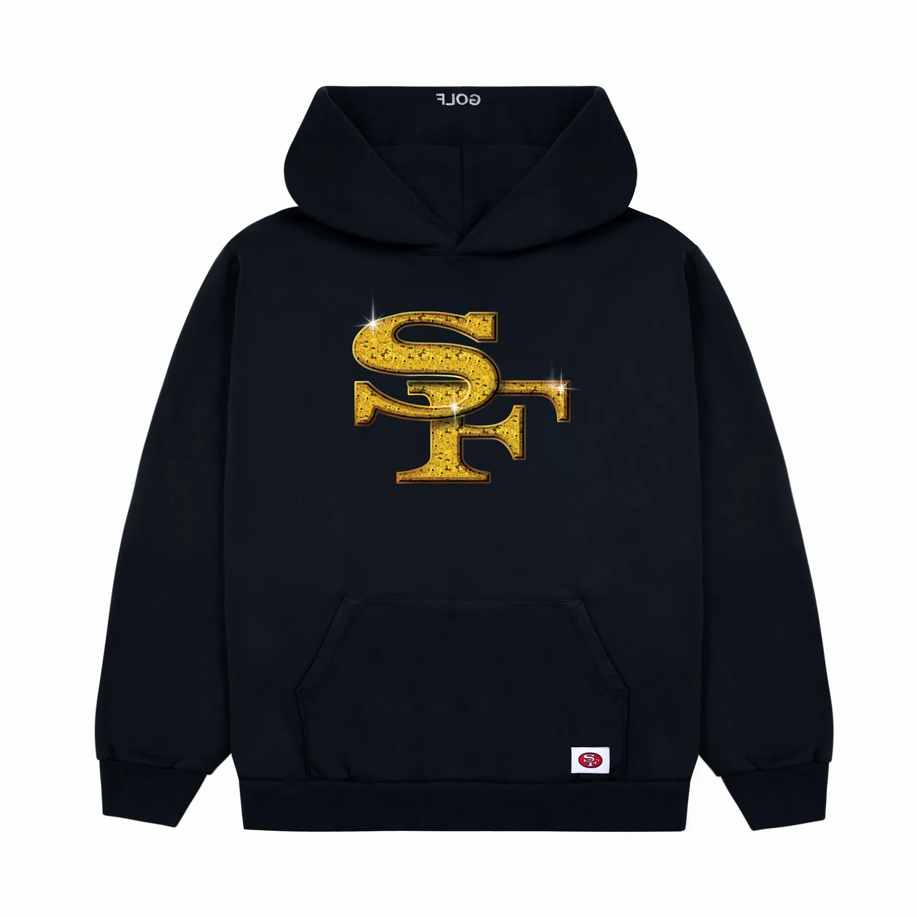 49ERS CUTOUT HOODIE by GOLF WANG