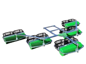 5 Section Golf Ball Picker (10 Baskets)