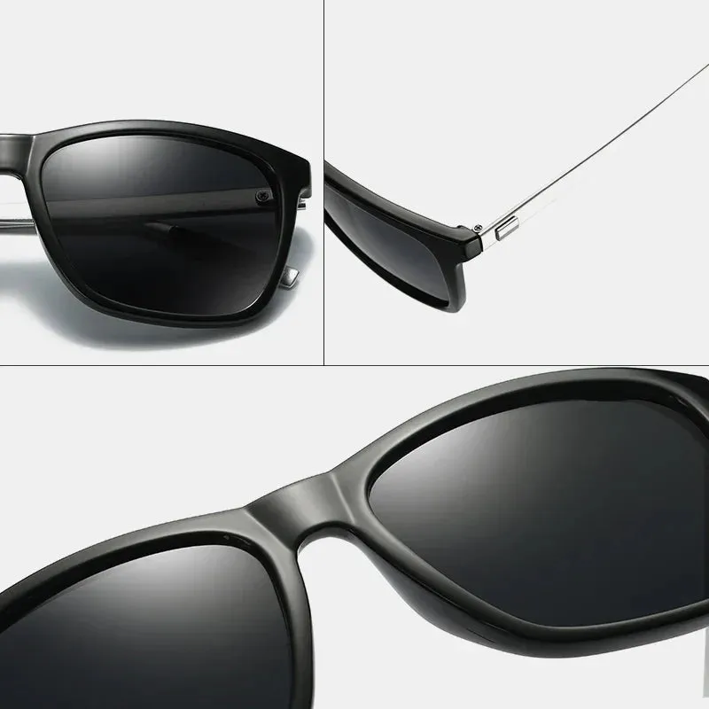 Aluminum Frame Polarized Sunglasses for Men