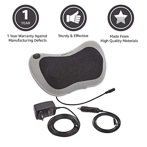 AmazonBasics Cushion Massager (with Heat)