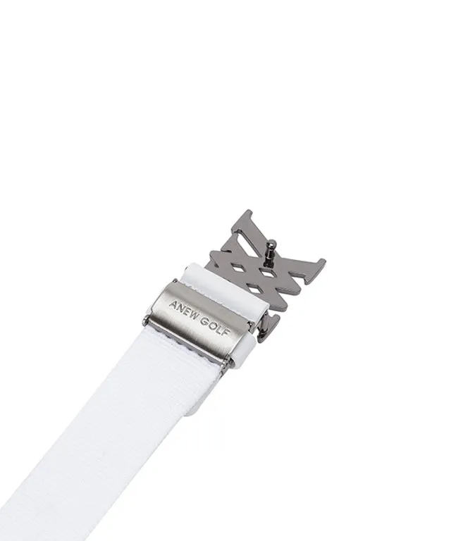 ANEW Golf: Broly Webbing Belt - White