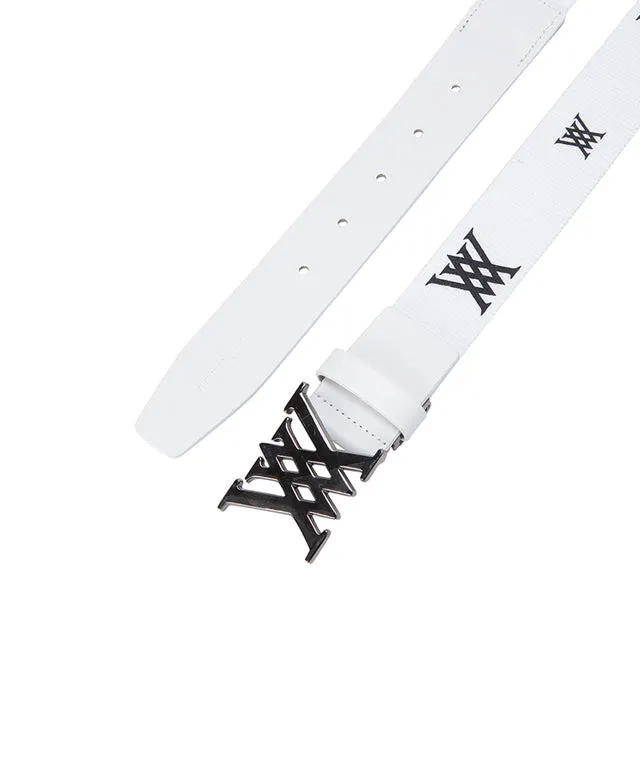 ANEW Golf: Broly Webbing Belt - White