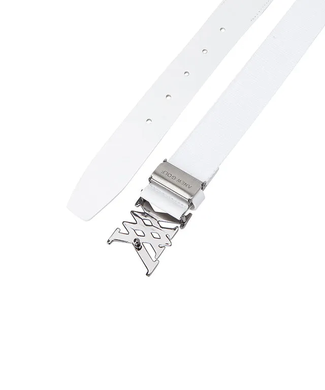 ANEW Golf: Broly Webbing Belt - White