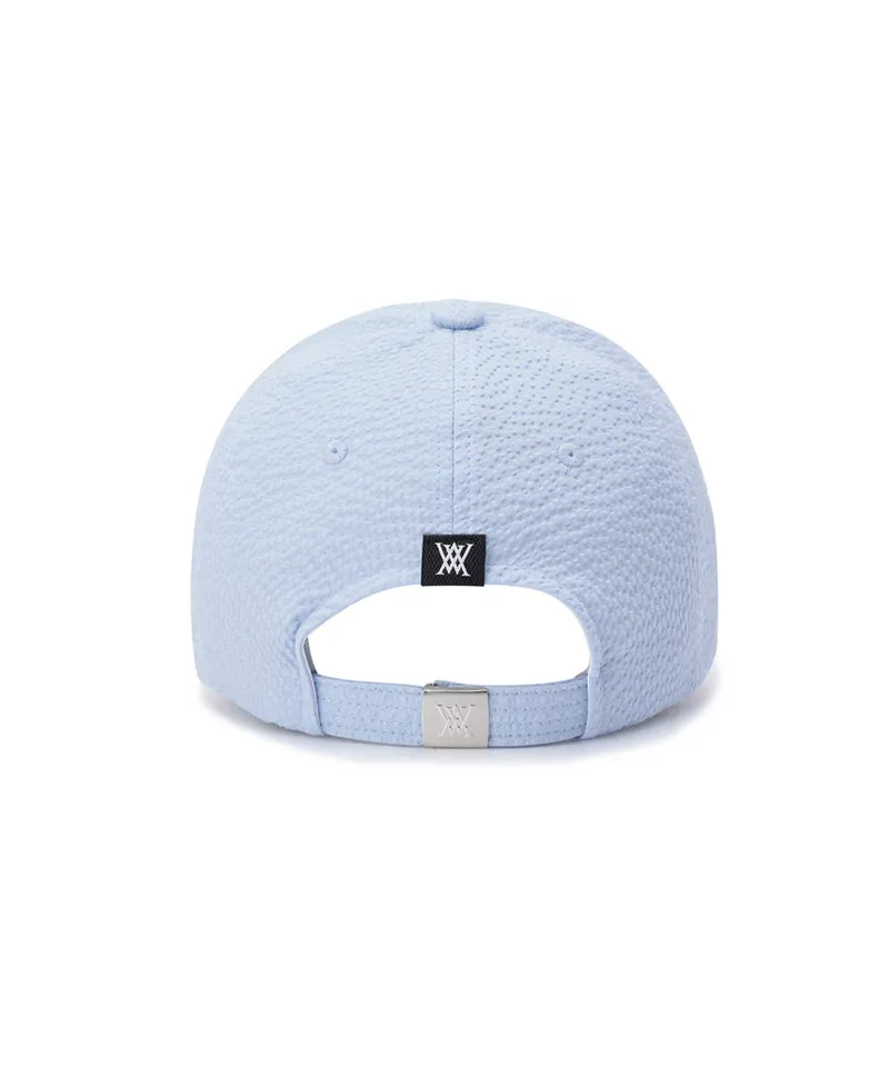 Anew Golf Seersucker Ball Cap - Light Blue