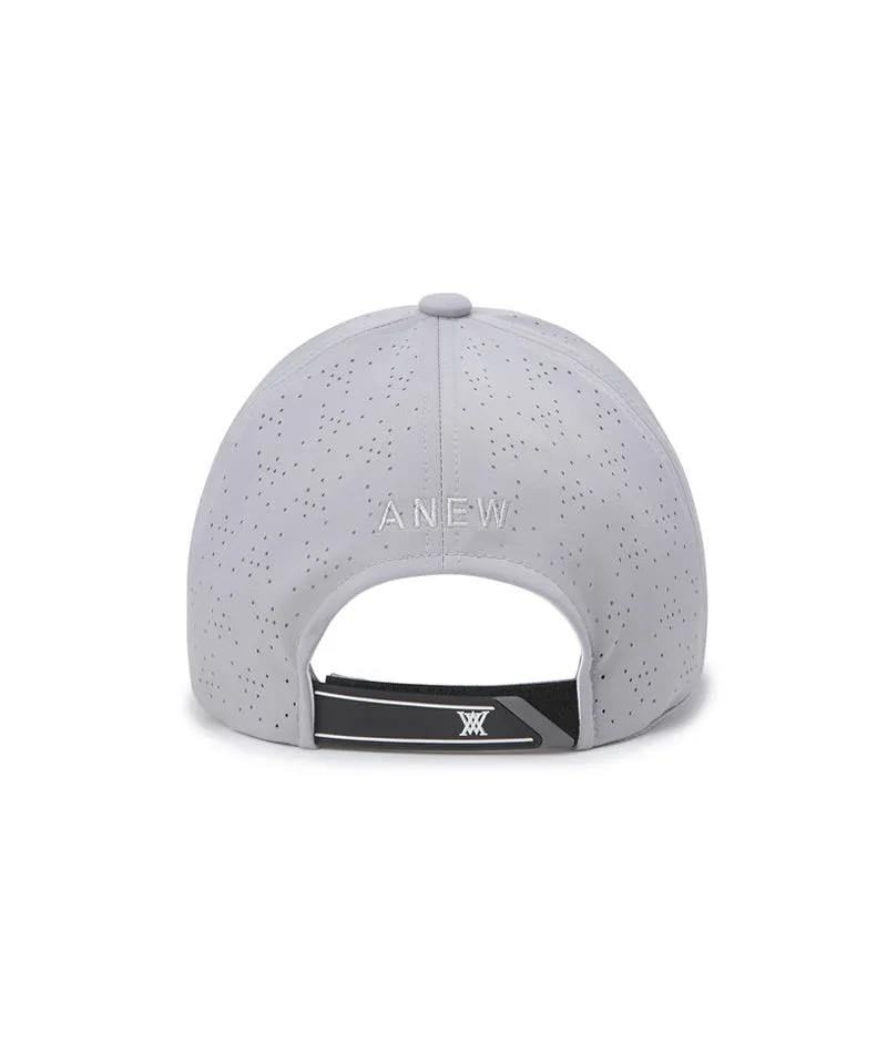 Anew Golf Uni Black Finish Punching Cap - Gray