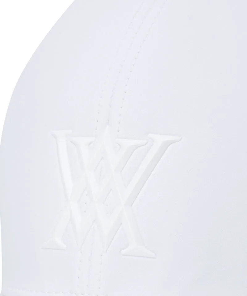Anew Golf Uni Black Finish Punching Cap - White