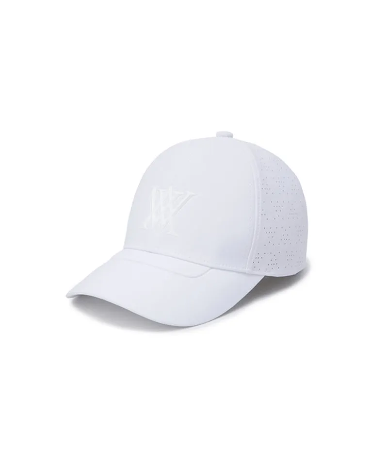 Anew Golf Uni Black Finish Punching Cap - White