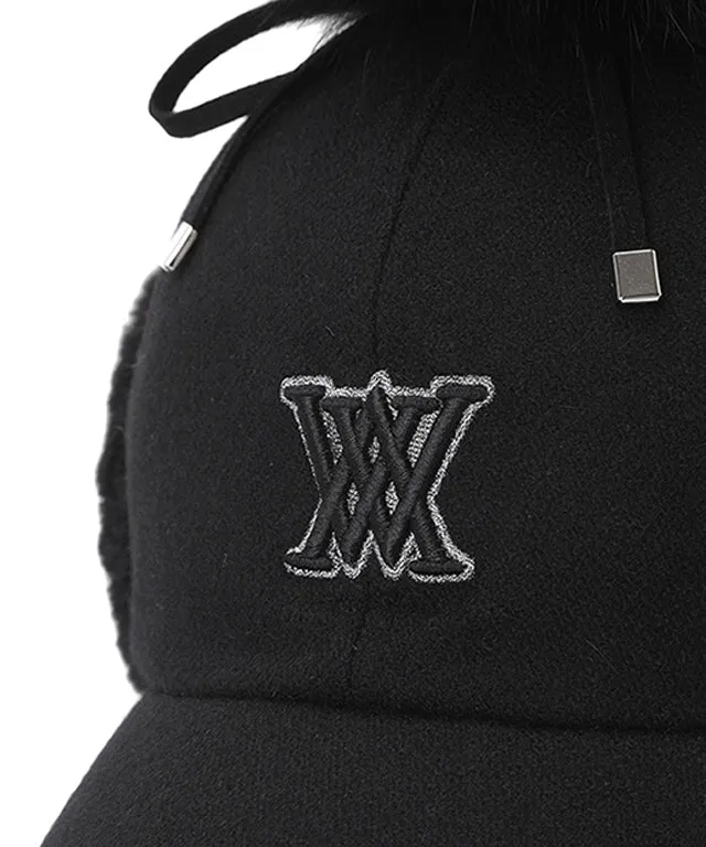 ANEW Golf: Women's Wool Knit Ball Cap - Black