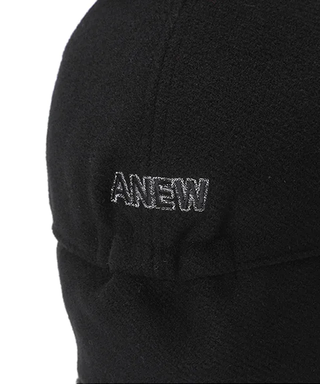 ANEW Golf: Women's Wool Knit Ball Cap - Black