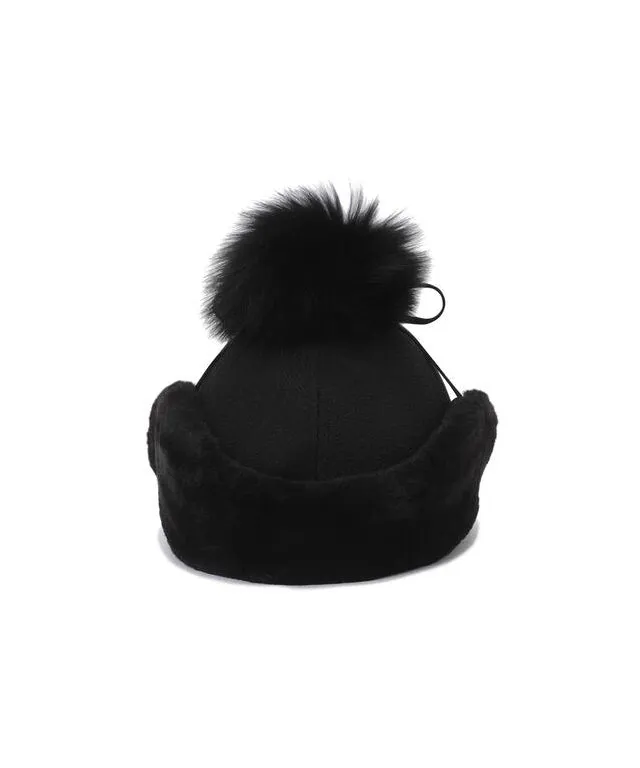 ANEW Golf: Women's Wool Knit Ball Cap - Black