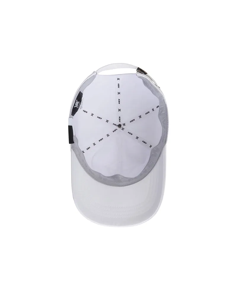 Anew Unisex Applique Cap - White