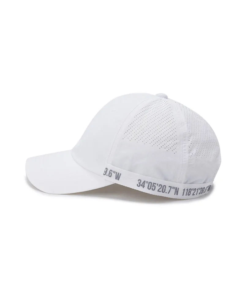 Anew Unisex Strap Cap - White