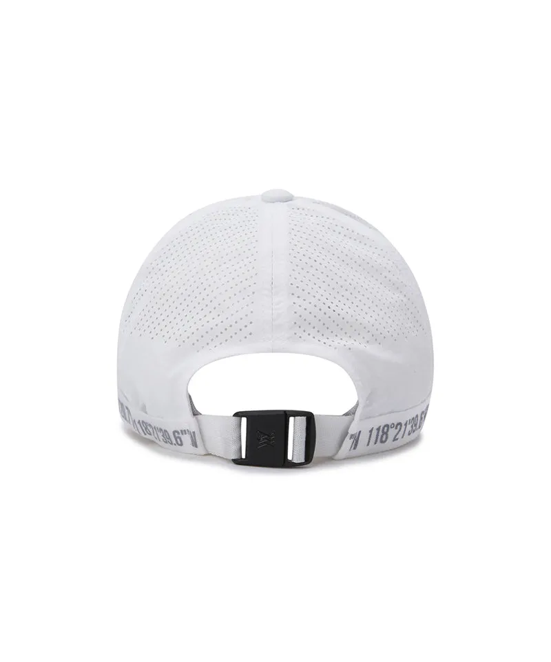 Anew Unisex Strap Cap - White