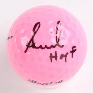 Annika Sorenstam Signed Golf Ball Inscribed "HOFF"(JSA COA) 10xLPGA Majors Champ