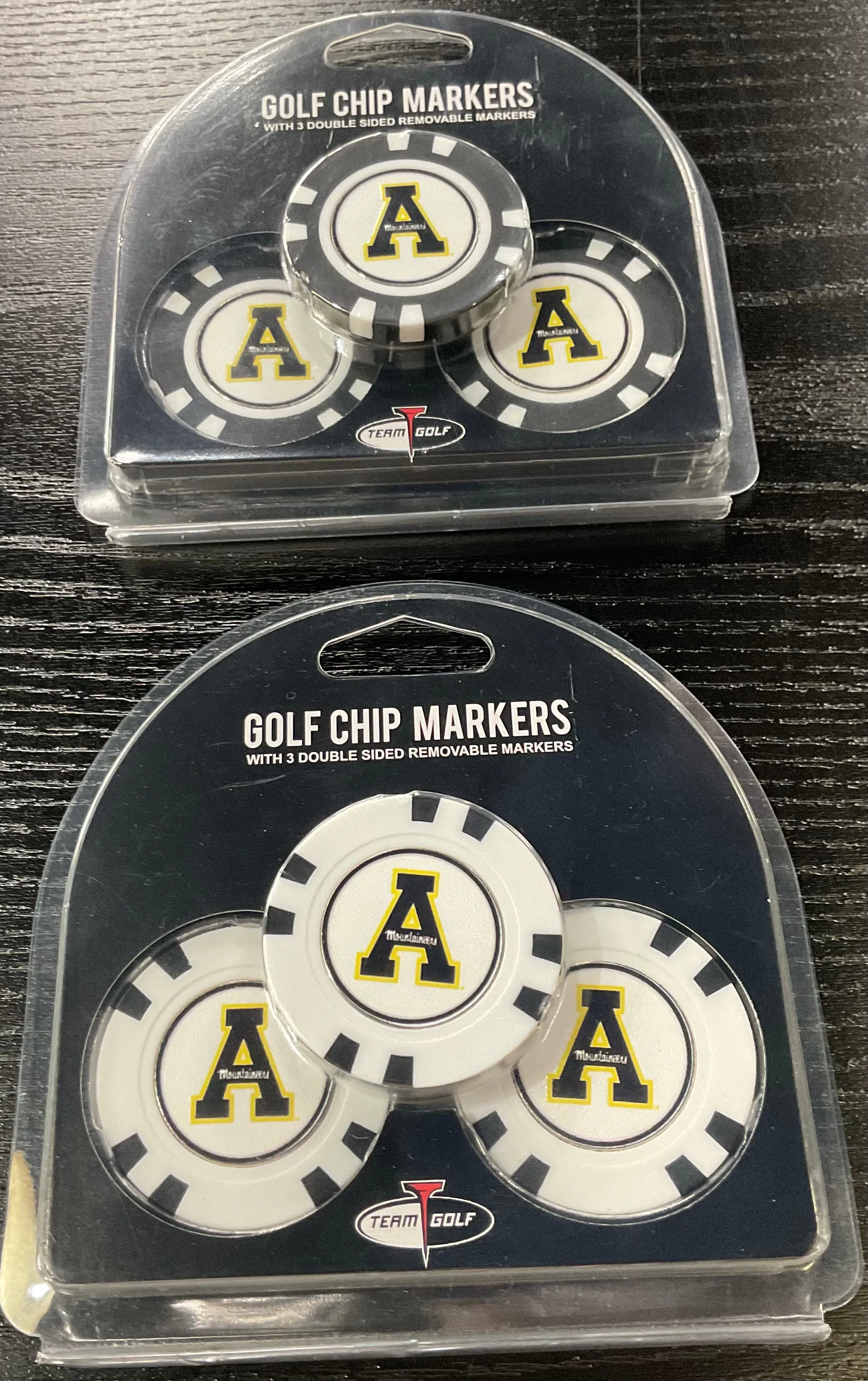 App State 3 Pack Golf Chip Markers