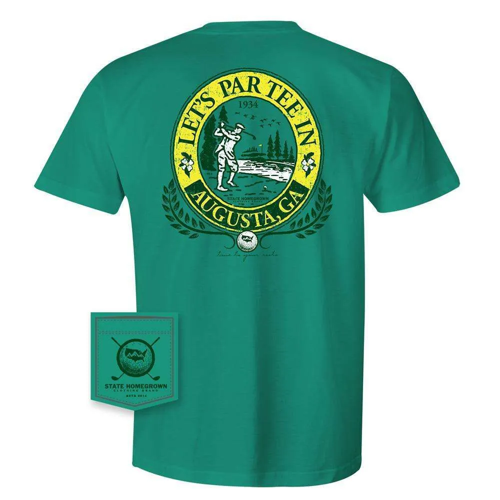 Augusta Georgia Golf Pocket Tee - Comfort Color
