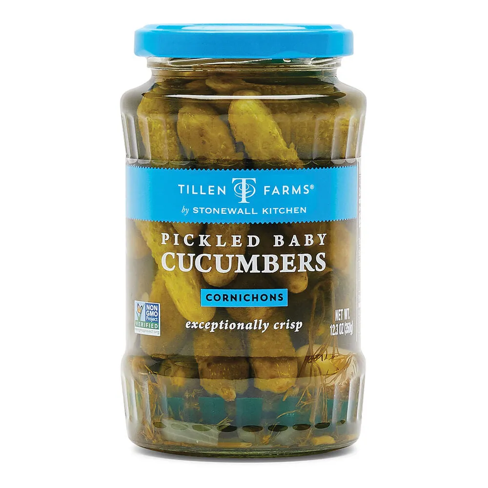 Baby Pickled Cucumbers