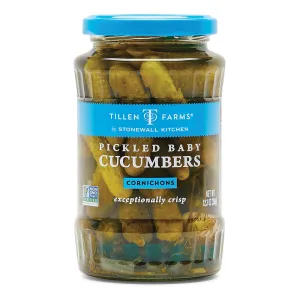 Baby Pickled Cucumbers