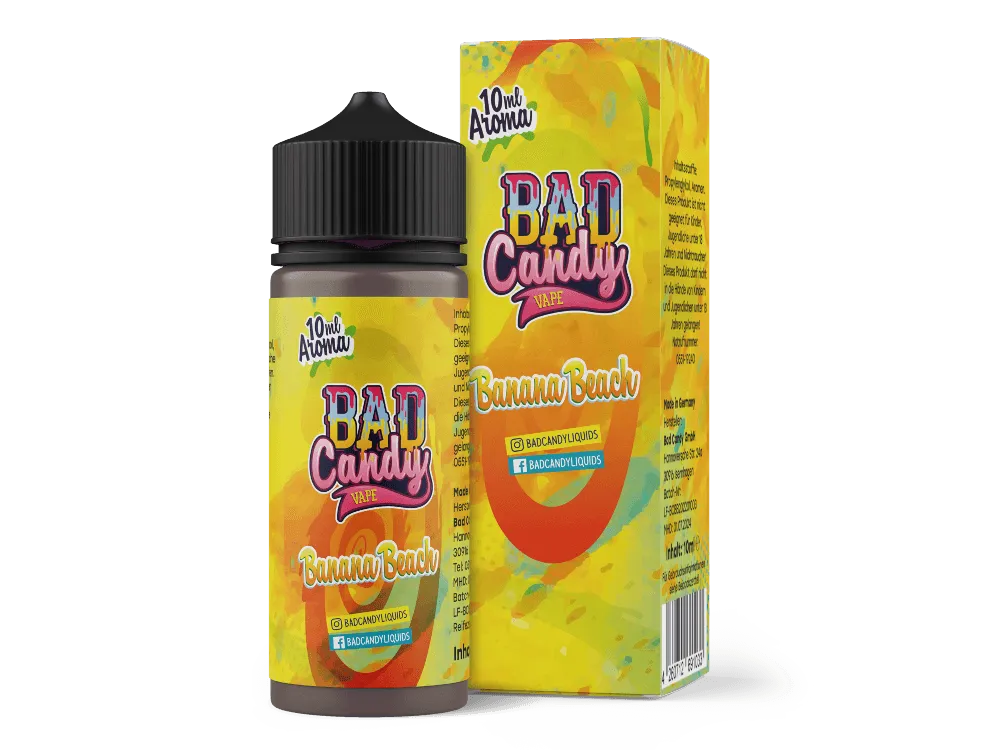 Bad Candy Liquids - Banana Beach - Longfill Aroma 10 ml