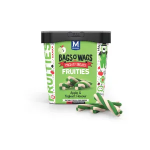 Bags O' Wags Fruities Apple & Yogart Dog Treat 500g