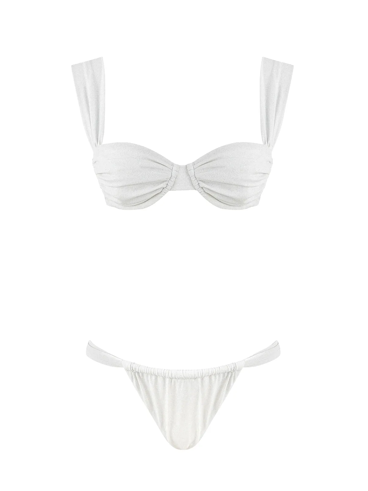 Balconette Glitter Bikini ::RET