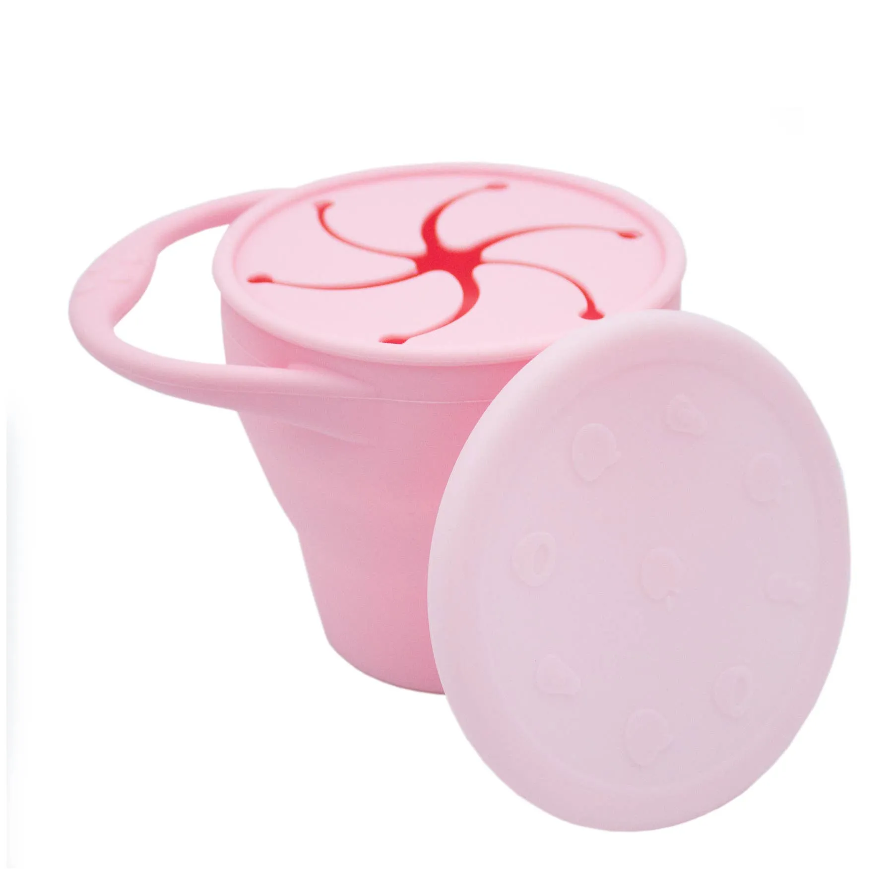 BapronBaby Silicone Collapsible Snack Cup - Pink