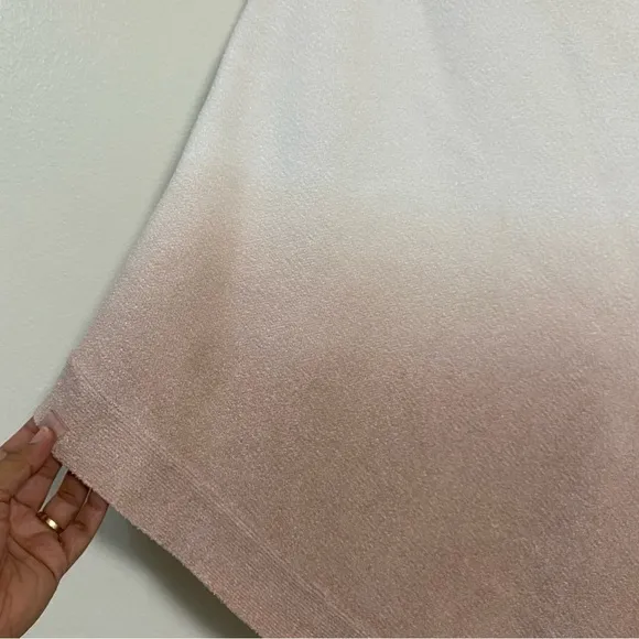 Barefoot Dreams Poncho OS Rose Mist Ocean Beach Poncho Ombre