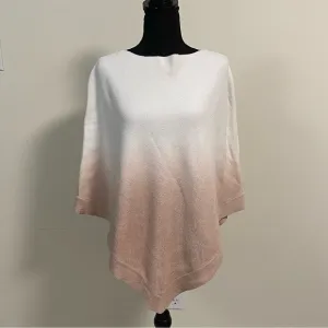 Barefoot Dreams Poncho OS Rose Mist Ocean Beach Poncho Ombre