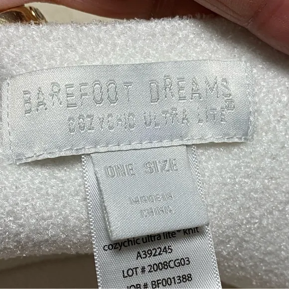 Barefoot Dreams Poncho OS Rose Mist Ocean Beach Poncho Ombre