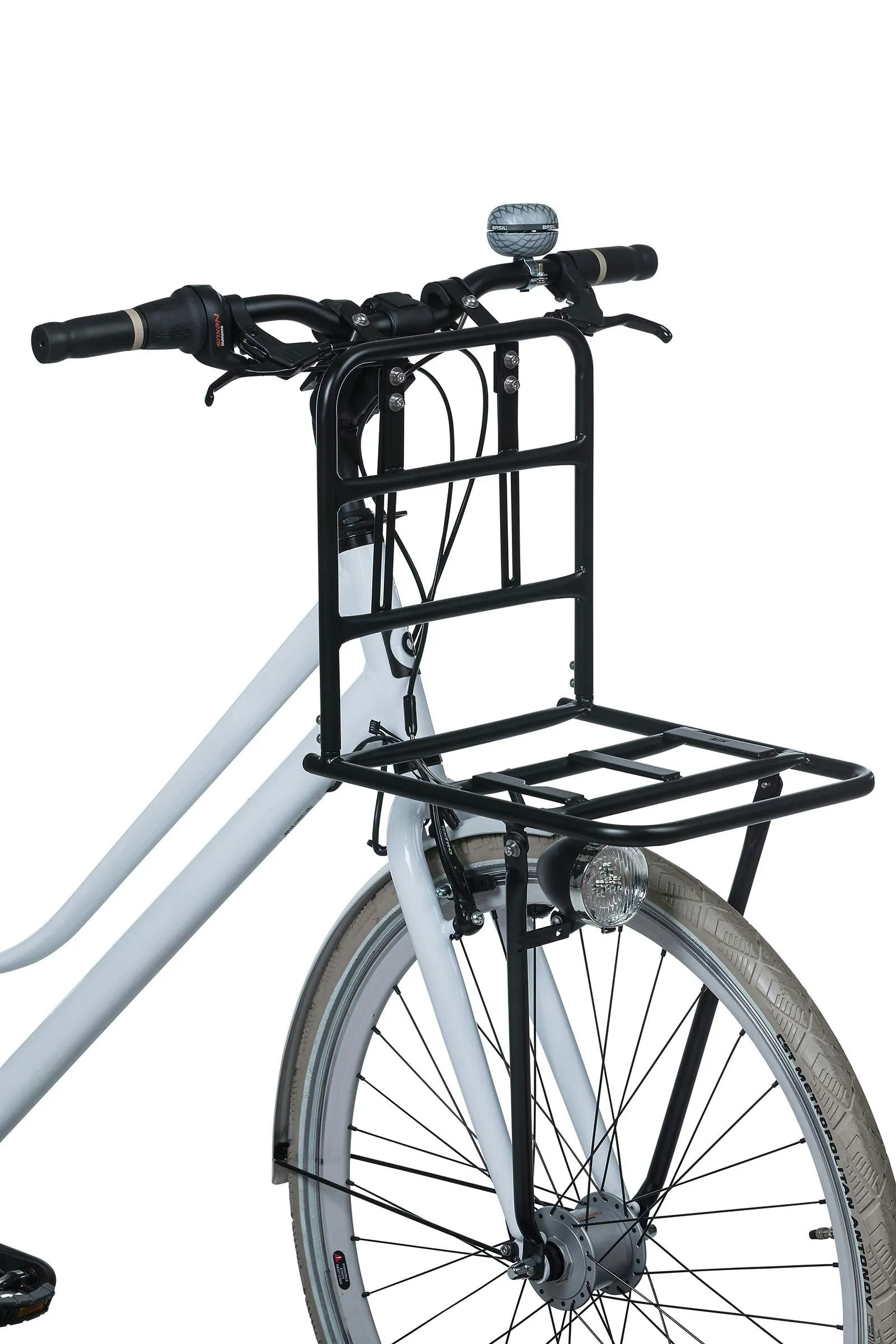 Basil Front Carrier Uni Black
