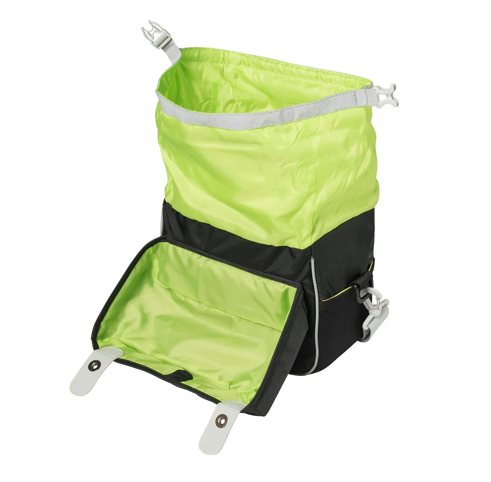 Basil Miles Handlebar Bag 6L Black Lime
